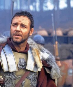 Gladiator Movie Russell Crowe Paint By Numbers