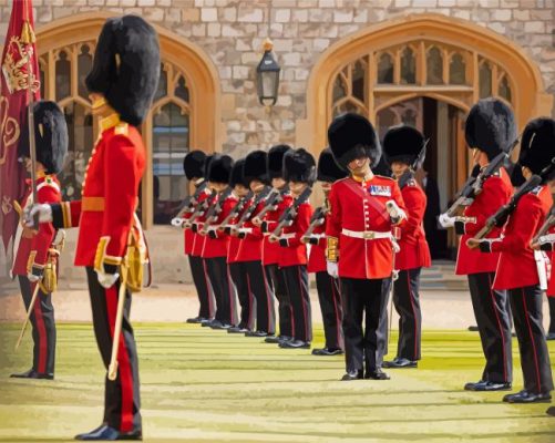 Grenadier Guards Paint By Numbers