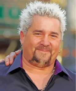 Guy Fieri Paint By Numbers