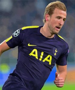 Harry Kane Footballer Paint By Numbers