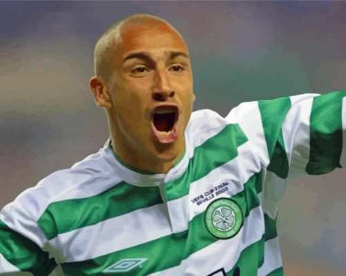 Henrik Larsson Footballer Paint By Numbers