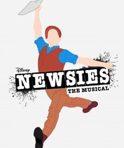 Illustration Newsies Poster Paint By Numbers