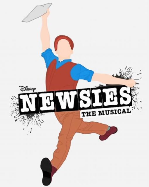 Illustration Newsies Poster Paint By Numbers