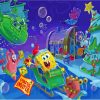 Its A SpongeBob Christmas Animation Paint By Numbers