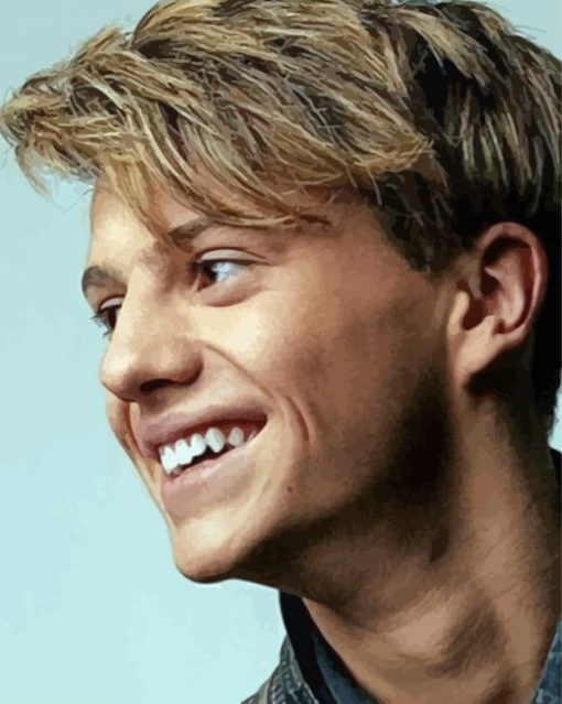 Jace Norman Side Profile Paint By Numbers