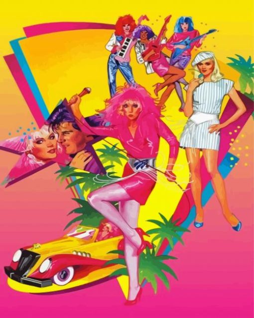 Jem And The Holograms Tv Serie Paint By Numbers