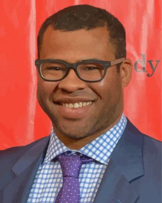 Jordan Peele Paint By Numbers