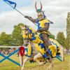 Knights Jousting Art Paint By Numbers