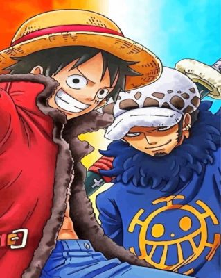 Luffy Law Paint By Numbers