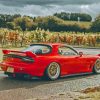 Mazda Rx7 Sport Car Paint By Numbers