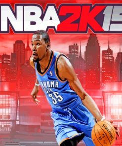 NBA 2k Game Serie Paint By Numbers