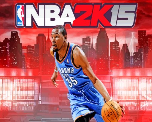 NBA 2k Game Serie Paint By Numbers