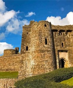 Norman Kidwelly Castle Wales Paint By Numbers