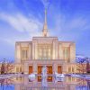 Ogden Utah Temple Paint By Numbers