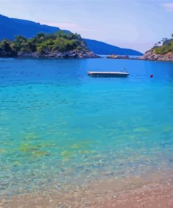 Oludeniz Beach Paint By Numbers