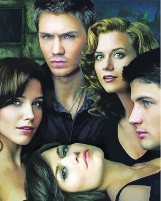 One Tree Hill Poster Paint By Numbers