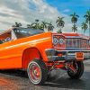 Orange Low Rider Car Paint By Numbers