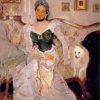 Portrait Of Princess Zinaida Yusupova Serov Paint By Numbers