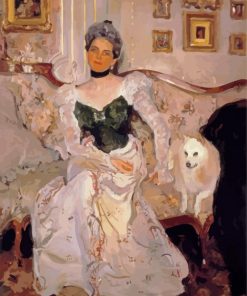 Portrait Of Princess Zinaida Yusupova Serov Paint By Numbers