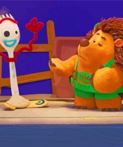 Pricklepants And Forky Paint By Numbers