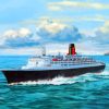 Qe2 Ship Paint By Numbers