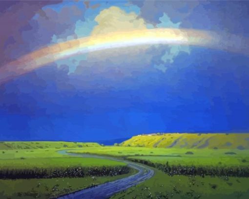 Rainbow Kuindzhi Paint By Numbers