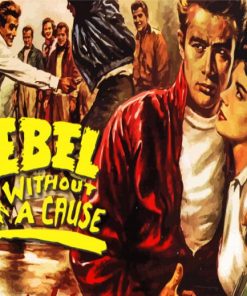 Rebel Without A Cause Paint By Numbers