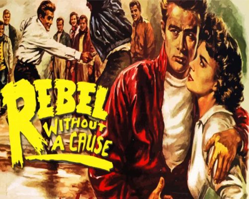 Rebel Without A Cause Paint By Numbers