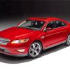 Red Ford Taurus Car Paint By Numbers