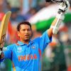 Sachin Tendulkar Paint By Numbers