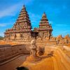 Shore Temple Chennai India Paint By Numbers