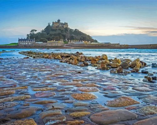 St Michaels Mount Island Paint By Numbers