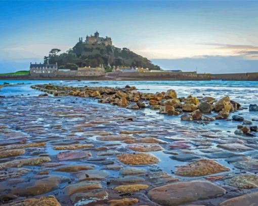 St Michaels Mount Island Paint By Numbers