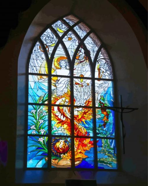 Stained Glass Window Paint By Numbers