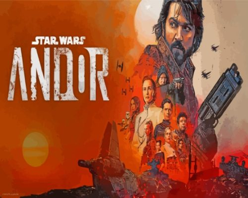 Star Wars Andor Poster Art Paint By Numbers