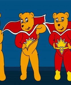 Super Ted Paint By Numbers