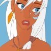 The Princess Kida Paint By Numbers