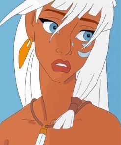 The Princess Kida Paint By Numbers