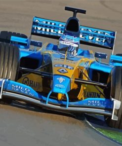 The Renault R202 Car Paint By Numbers