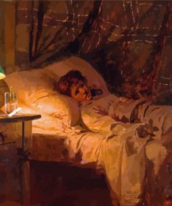 The Ill Woman Polenov Paint By Numbers