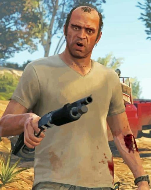 Trevor Philips Paint By Numbers