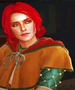 Triss Character Paint By Numbers