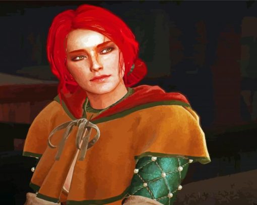 Triss Character Paint By Numbers