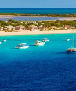 Turks And Caicos Paint By Numbers