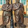 Ulverston Cumbria Statues Paint By Numbers