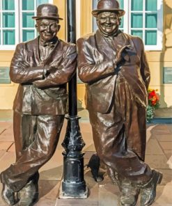 Ulverston Cumbria Statues Paint By Numbers