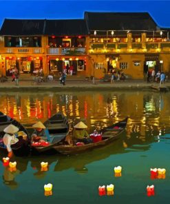 Vietnam Hoi An City Paint By Numbers