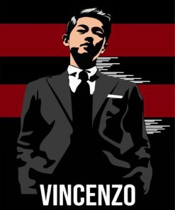 Vincenzo Poster Paint By Numbers