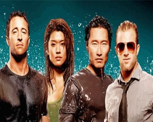 Aesthetic Hawaii Five 0 Paint By Numbers