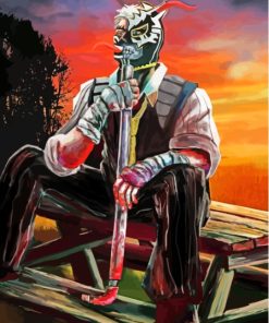 Aesthetic Lucha Art Paint By Numbers